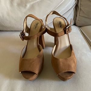 Brown heels